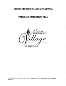 Good Shepherd Village at Endwell Pandemic Emergecny Plan pdf 232x300 - Good Shepherd Village at Endwell-Pandemic Emergecny Plan